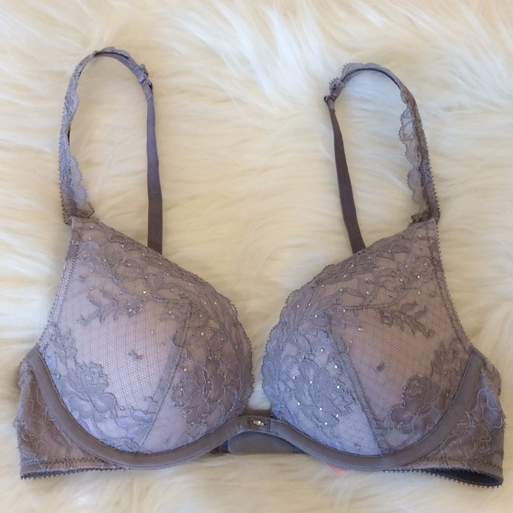 Victoria’s Secret Jeweled Lace Plunge Bra